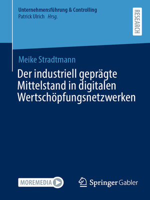 cover image of Der industriell geprägte Mittelstand in digitalen Wertschöpfungsnetzwerken